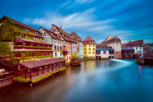 Petite France district in the old town of Strasbourg, France Petite France district in the old town of Strasbourg, France